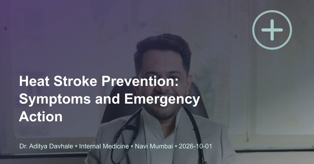 Heat Stroke Prevention: Symptoms and Emergency Action