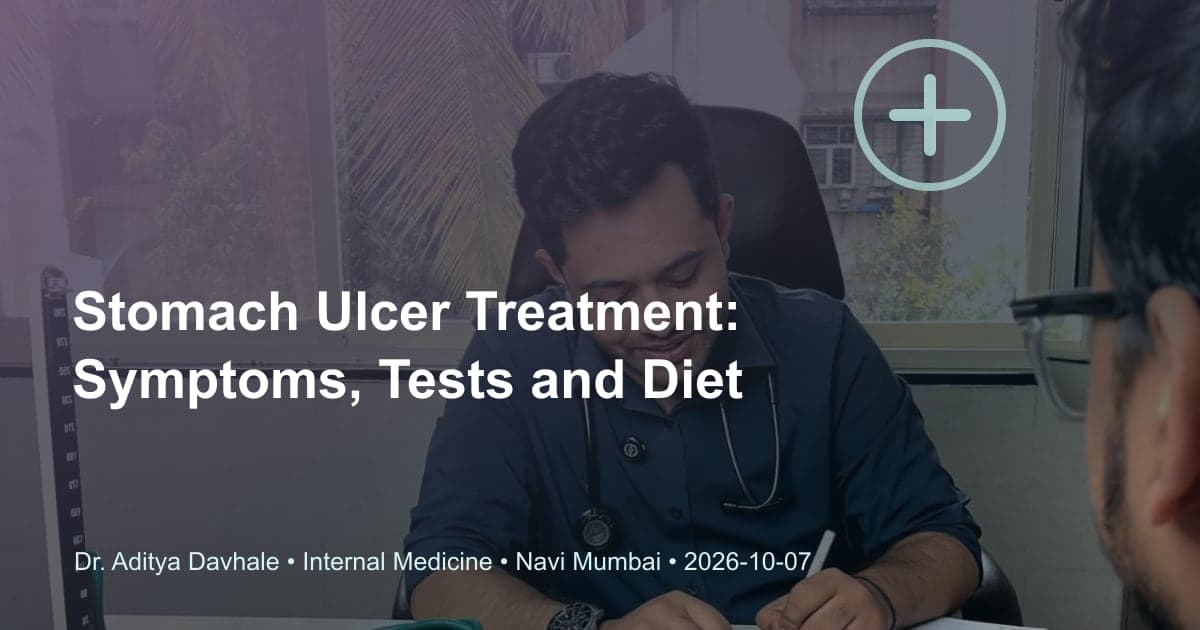 Stomach Ulcer Treatment: Symptoms, Tests and Diet